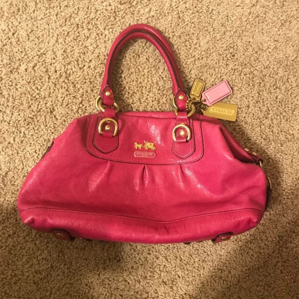 Pink Coach Purse